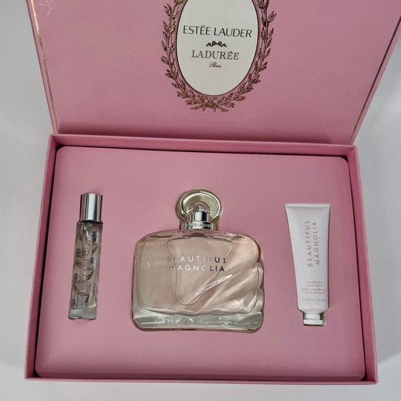 Estee Lauder Other - Estee Lauder Beautiful Magnolia Eau de Parfum Travel Spray & Hand Cream Gift Set
